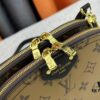 693071516e68136f4d9a5ae4 M12996 LV Half-Moon Double Zipper Handbag