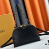 M12996 LV Crescent Double-Zip Handbag