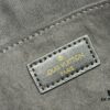 693071526e68136f4d9a5ae7 M12996 LV Half-Moon Double Zipper Handbag
