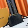 M12996 LV Crescent Double-Zip Handbag
