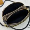 693071536e68136f4d9a5aea M12996 LV Half-Moon Double Zipper Handbag