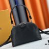 M12996 LV Crescent Double-Zip Handbag