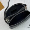M12996 LV Crescent Double-Zip Handbag