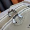 6930715c6e68136f4d9a5b00 M12996 LV Crescent Double Zip Handbag