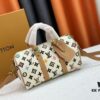 693071676e68136f4d9a5b19 M24849 White Color Black Color Pillow Bag