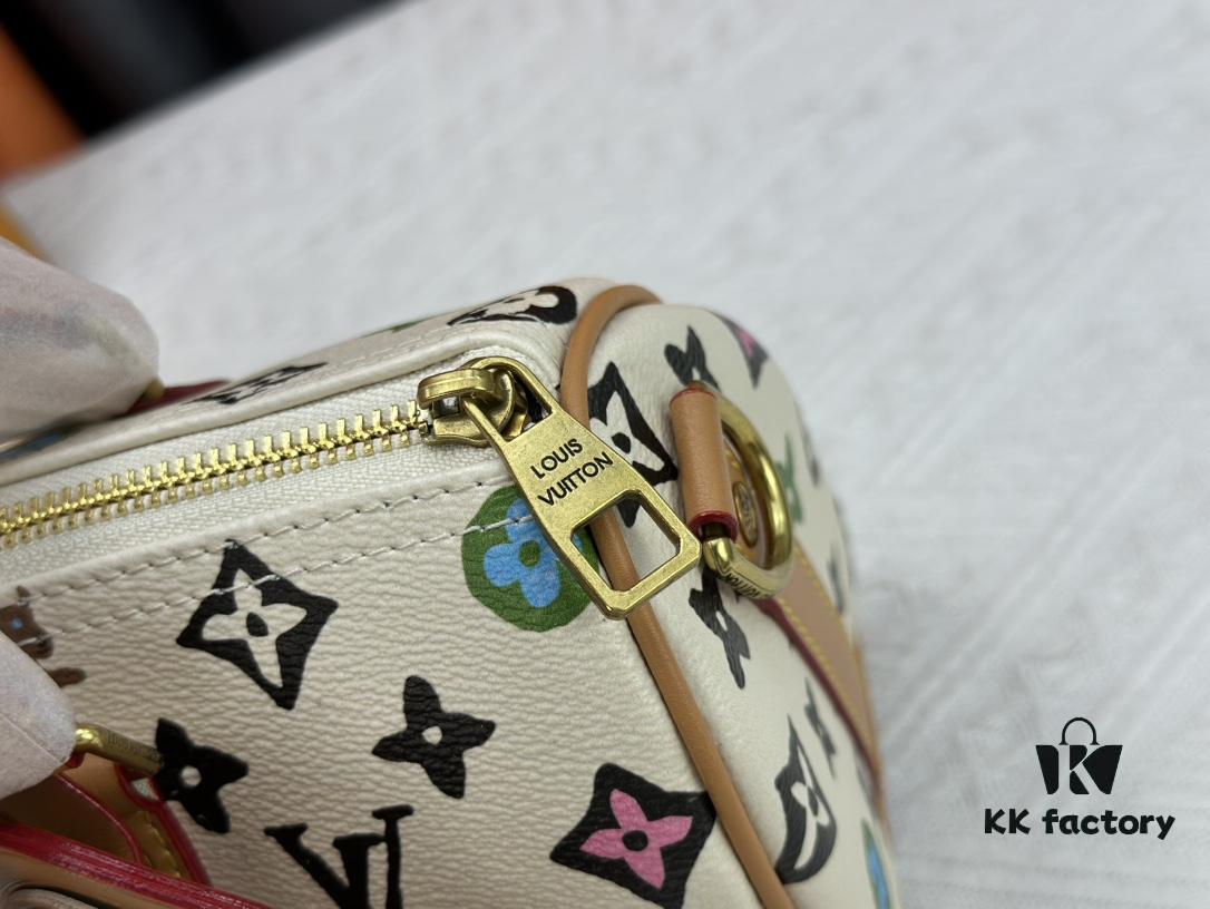 693071676e68136f4d9a5b1a M24849 White Color Black Color Pillow Bag