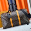 693071716e68136f4d9a5b30 Keepall Bandoulière 45 Travel Bag in Monogram Macassar Coated Canvas