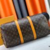693071736e68136f4d9a5b34 Keepall Bandoulière 45 Travel Bag in Monogram Macassar Coated Canvas