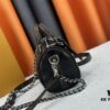 6930717e6e68136f4d9a5b4f Keepall 25 Handbag in Monogram Eclipse Reverse Denim Canvas with Leather Trim