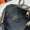 693071806e68136f4d9a5b52 Keepall 25 Handbag in Monogram Eclipse Reverse Denim Canvas with Leather Trim