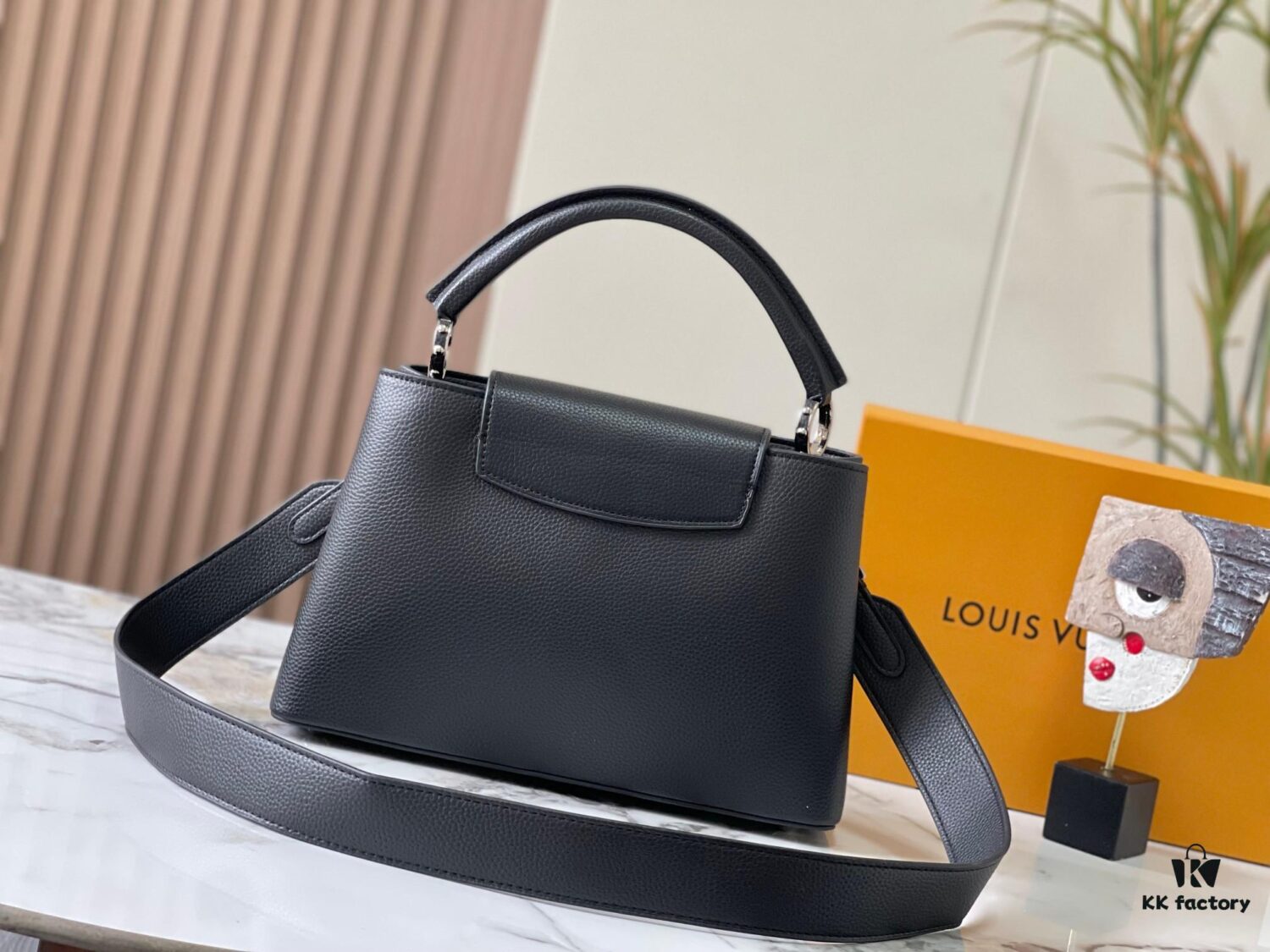 Upgraded Version M21756 LV x YK Capucines Medium Handbag