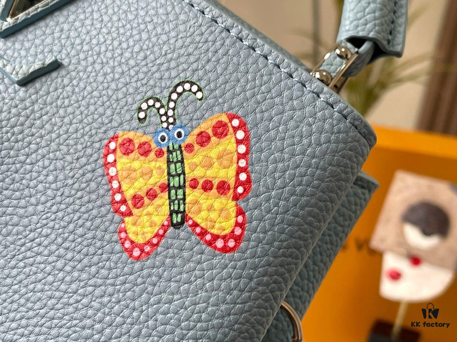Upgraded Version M21755 LV x YK Capucines Small Handbag