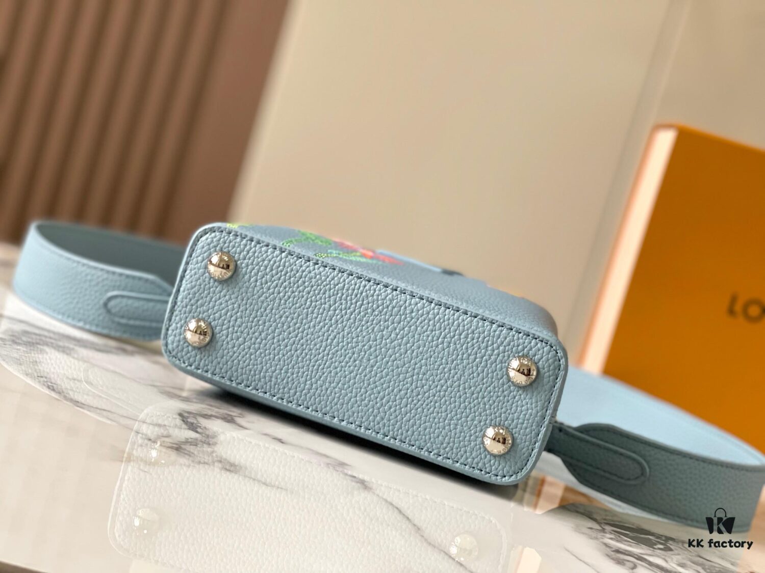 693071b06e68136f4d9a5bb1 Upgraded Version M21754 LV x YK Capucines Mini Bag