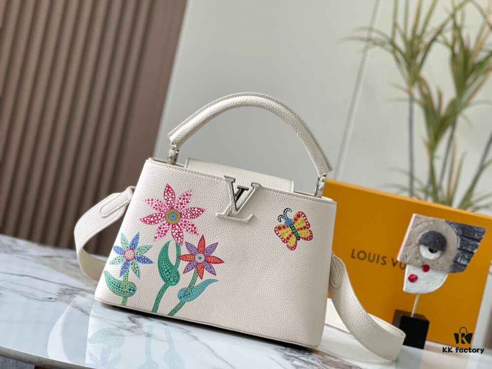 693071b36e68136f4d9a5bb7 Upgraded Version M21756 LV x YK Capucines Medium Handbag