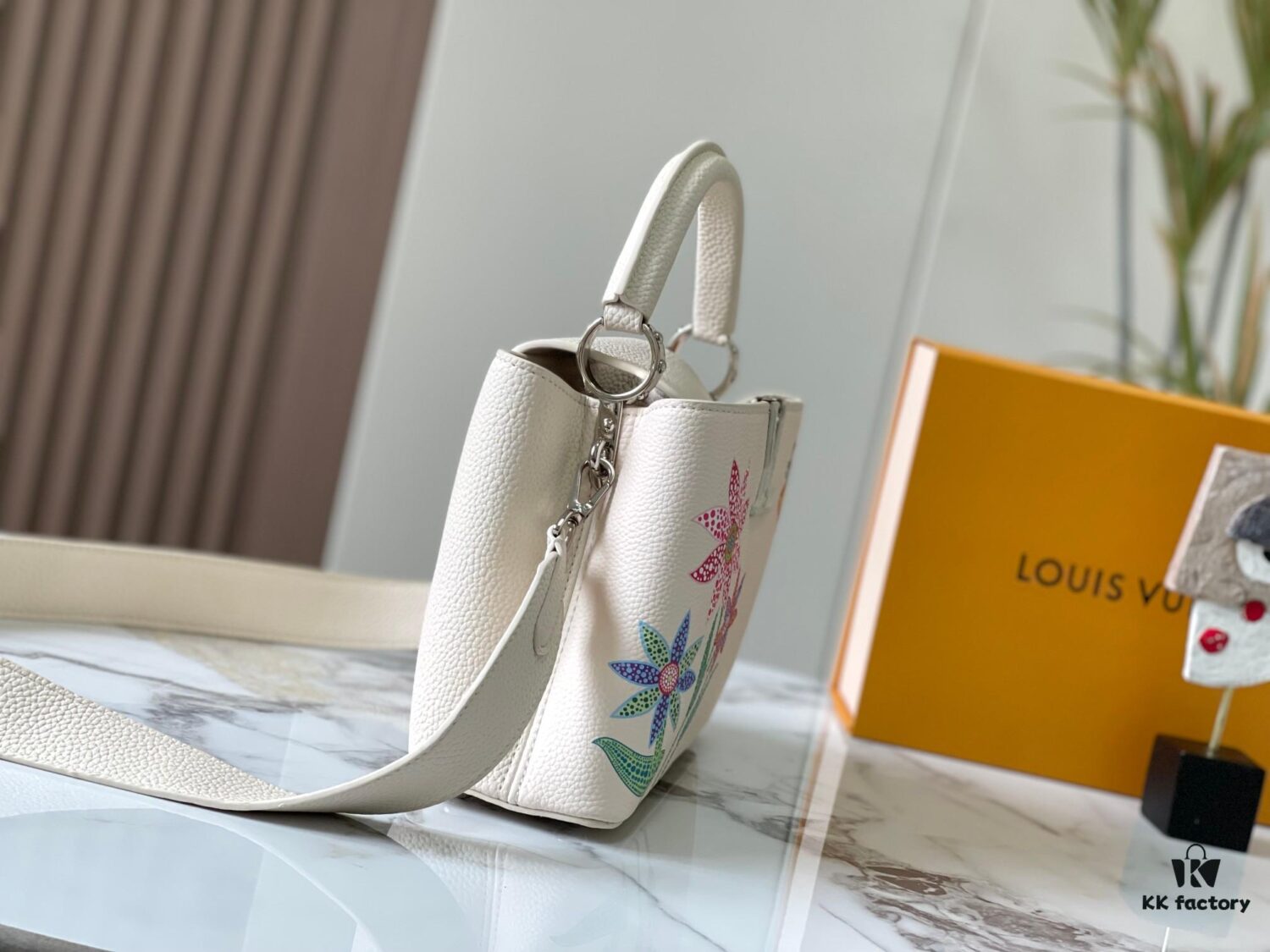 Upgraded Version M21755 LV x YK Capucines PM Bag