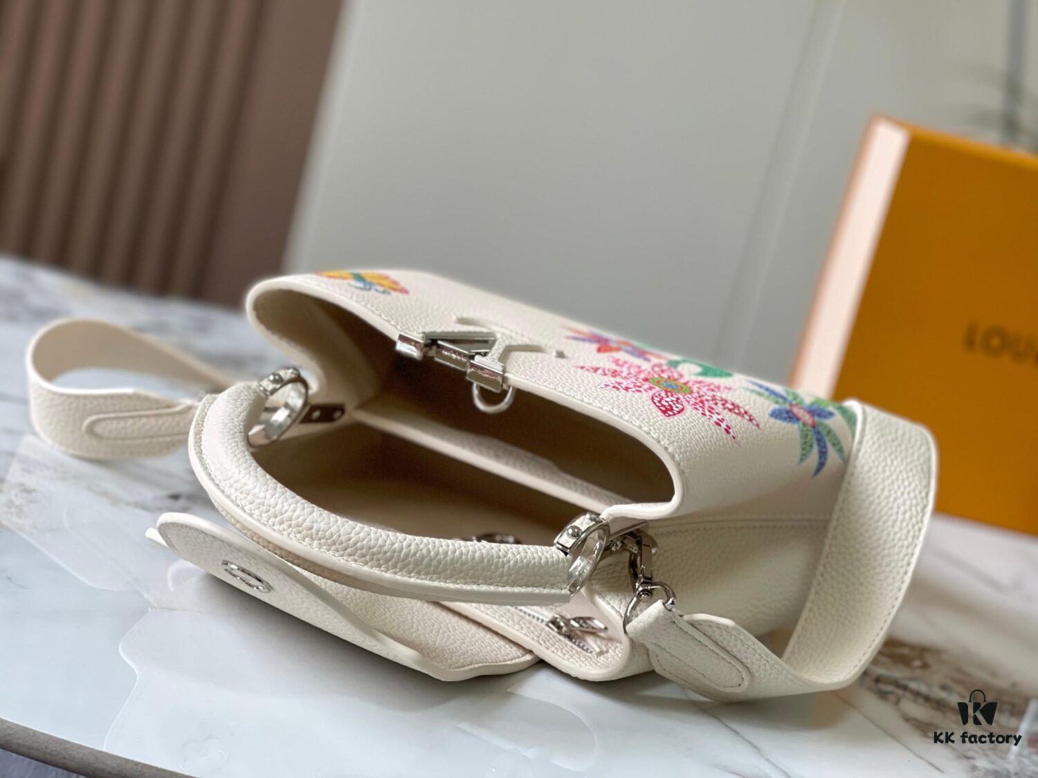 Upgraded Version M21755 LV x YK Capucines PM Bag