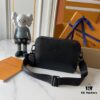 693071c16e68136f4d9a5bd2 Upgraded 190 M22482 M22611 Latest Fastline Messenger Bag in Soft Cowhide Leather