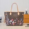 693071e16e68136f4d9a5c19 NEVERFULL MM Handbag M13271 40995 Monogram/ Sunflower (Takashi Murakami)
