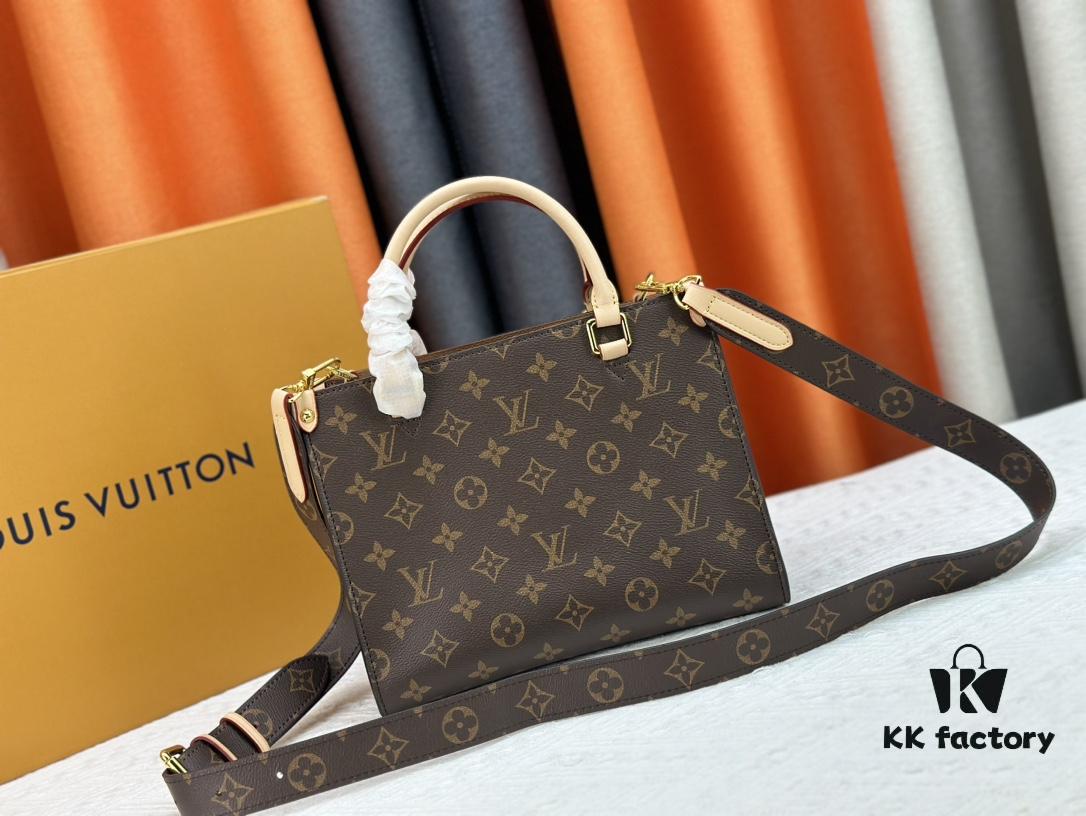 693071f56e68136f4d9a5c47 M22311 Black M23637 Beige Top-Quality Original Order Lock & Go Handbag