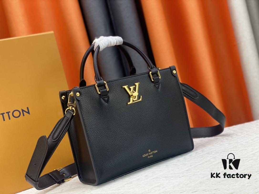 693071fd6e68136f4d9a5c58 M22311 Black M23637 Beige Top-Quality Original Surplus Lock & Go Handbag