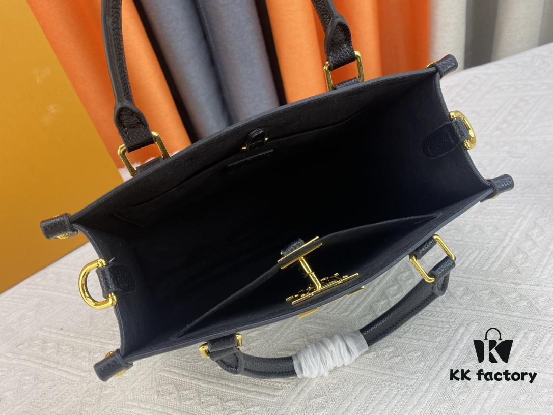 693071ff6e68136f4d9a5c5e M22311 Black M23637 Beige Top-Quality Original Surplus Lock & Go Handbag