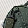 6930721f6e68136f4d9a5cae Guangzhou Batch Upgraded Original Version Model 24440 Green Embossed 41416 Keepall Bandoulière Travel Bag