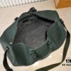 693072206e68136f4d9a5cb0 Guangzhou Batch Upgraded Original Version Model 24440 Green Embossed 41416 Keepall Bandoulière Travel Bag