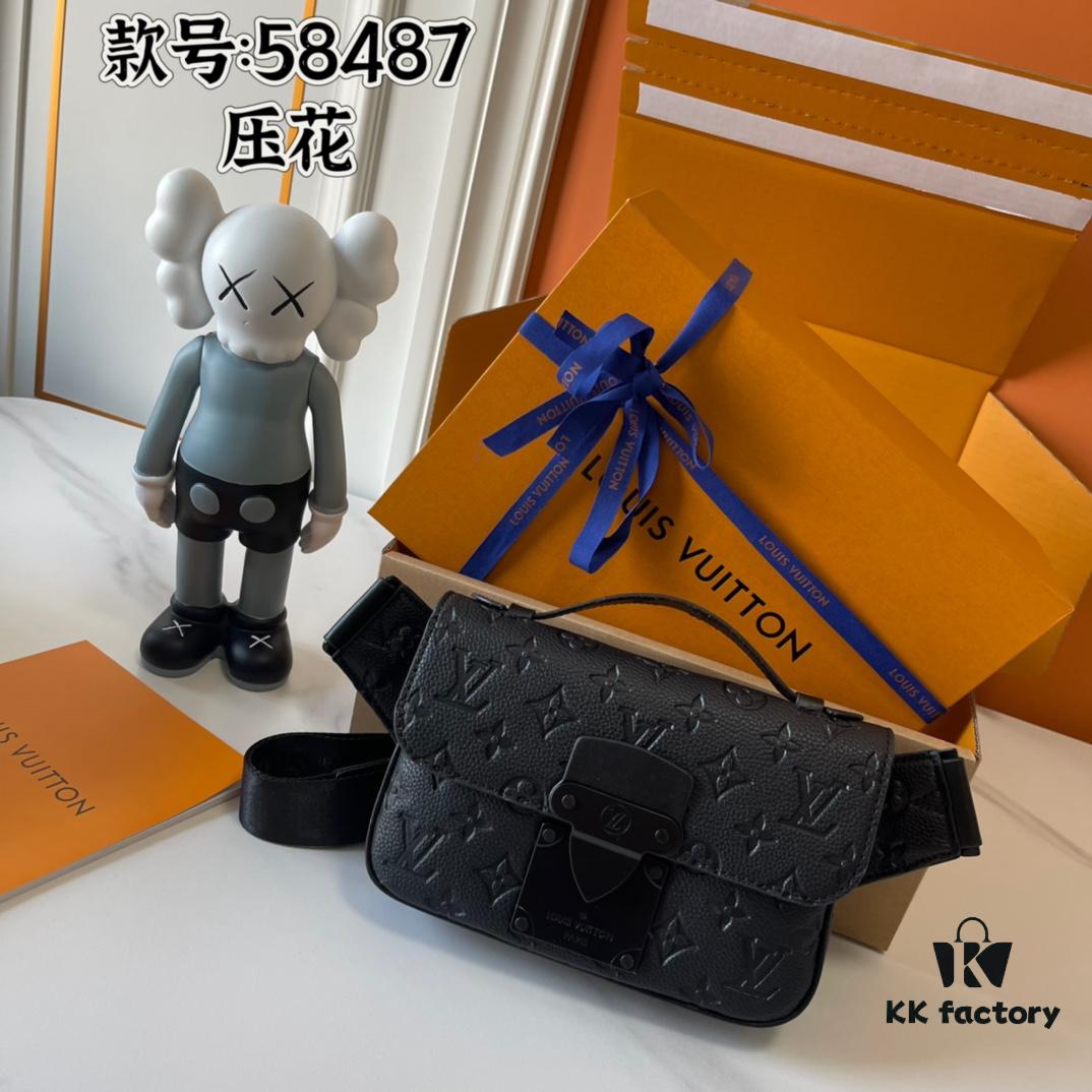 Upgraded Version 190 Official Website Latest M45807 M46245 M45864 M58487 [S Lock Sling Belt Bag]