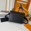 693072466e68136f4d9a5d05 Upgraded 170 M59329 New Full Leather 2-Piece Set Messenger Voyage Bag