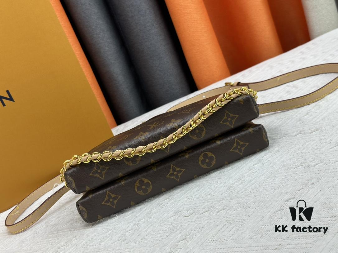 6930726c6e68136f4d9a5d4d M12996 LV Crescent Double-Zipper Handbag