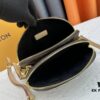 6930726e6e68136f4d9a5d50 M12996 LV Crescent Double-Zipper Handbag