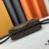 M12996 LV Crescent Double-Zip Handbag