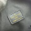 M12996 LV Crescent Double-Zip Handbag
