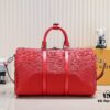 6930728e6e68136f4d9a5d91 Real-shot Genuine Two-layer Cowhide Supreme Keepall Travel Bag 45cm