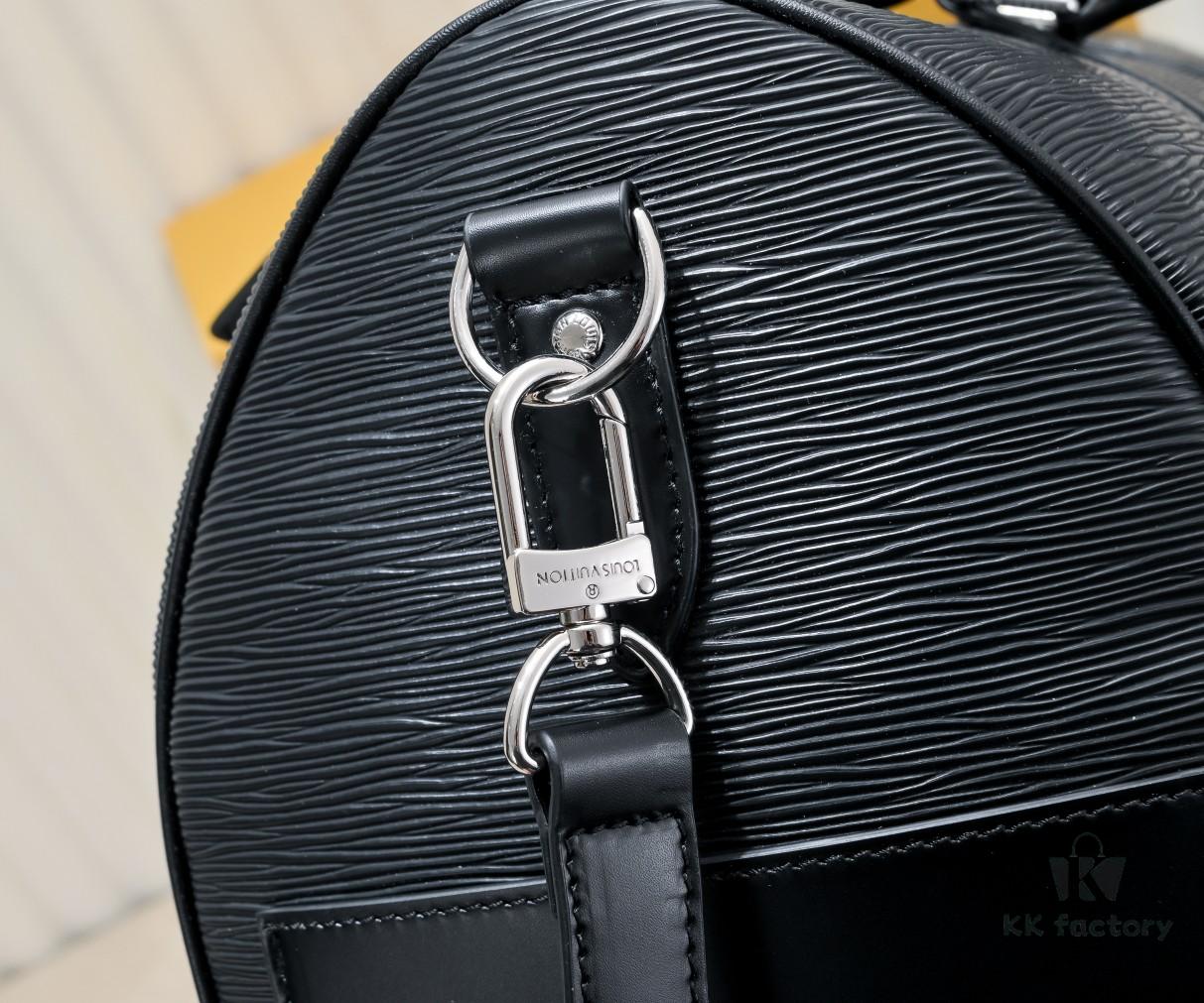 Supreme x Louis Vuitton Keepall 45cm Travel Bag in Epi Crocodile Grain Cowhide Leather
