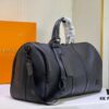 6930729c6e68136f4d9a5dac This Keepall travel bag is crafted from LV Aerogram cowhide leather, showcasing the iconic silhouette and Louis Vuitton's exceptional leather craftsmanship. The leather label and jacquard shoulder strap pay tribute to the brand's travel heritage, while the carry-on size makes it perfect for weekend getaways.