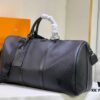 6930729c6e68136f4d9a5dad This Keepall travel bag is crafted from LV Aerogram cowhide leather, showcasing the iconic silhouette and Louis Vuitton's exceptional leather craftsmanship. The leather label and jacquard shoulder strap pay tribute to the brand's travel heritage, while the carry-on size makes it perfect for weekend getaways.