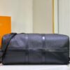 6930729e6e68136f4d9a5db2 This Keepall travel bag is crafted from LV Aerogram cowhide leather, showcasing the iconic silhouette and Louis Vuitton's exceptional leather craftsmanship. The leather label and jacquard shoulder strap pay tribute to the brand's travel heritage, while the carry-on size makes it perfect for weekend getaways.