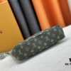 693072a56e68136f4d9a5dc2 New Arrival 'Louis Vuitton' Clutch Bag M11545 Gray-Green LOUIS VUITTON Pochette Voyage Zip Closure with Letter Logo, Leather Unisex Clutch for Men and Women, Multiple Colors