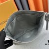 693072a66e68136f4d9a5dc5 New Arrival 'Louis Vuitton' Clutch Bag M11545 Gray-Green LOUIS VUITTON Pochette Voyage Zip Closure with Letter Logo, Leather Unisex Clutch for Men and Women, Multiple Colors
