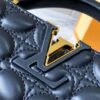 693072b46e68136f4d9a5ddd Upgraded M23998 Black Monogram Embroidered Floral Capucines Mini Bag