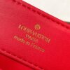 Upgraded M23999 Red Monogram Embroidered Floral Capucines BB Bag