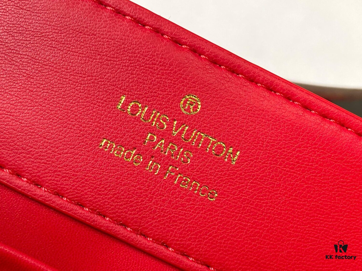 Upgraded M23999 Red Monogram Embroidered Floral Capucines BB Bag