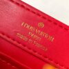 Upgraded M23998 Red Monogram Embroidered Floral Capucines Mini Bag