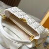 693072c76e68136f4d9a5df9 Upgraded M23999 White Monogram Embroidered Floral Capucines BB Bag