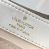 693072d26e68136f4d9a5e0b Upgraded M23998 White Monogram Embroidered Floral Capucines Mini Bag