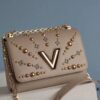 50306 Top Original Medium Twist Denim Bag [Rose] Compare and Confirm Inner Code: 0088 [Sun][Sun] LV's Latest Hottest Release 💃