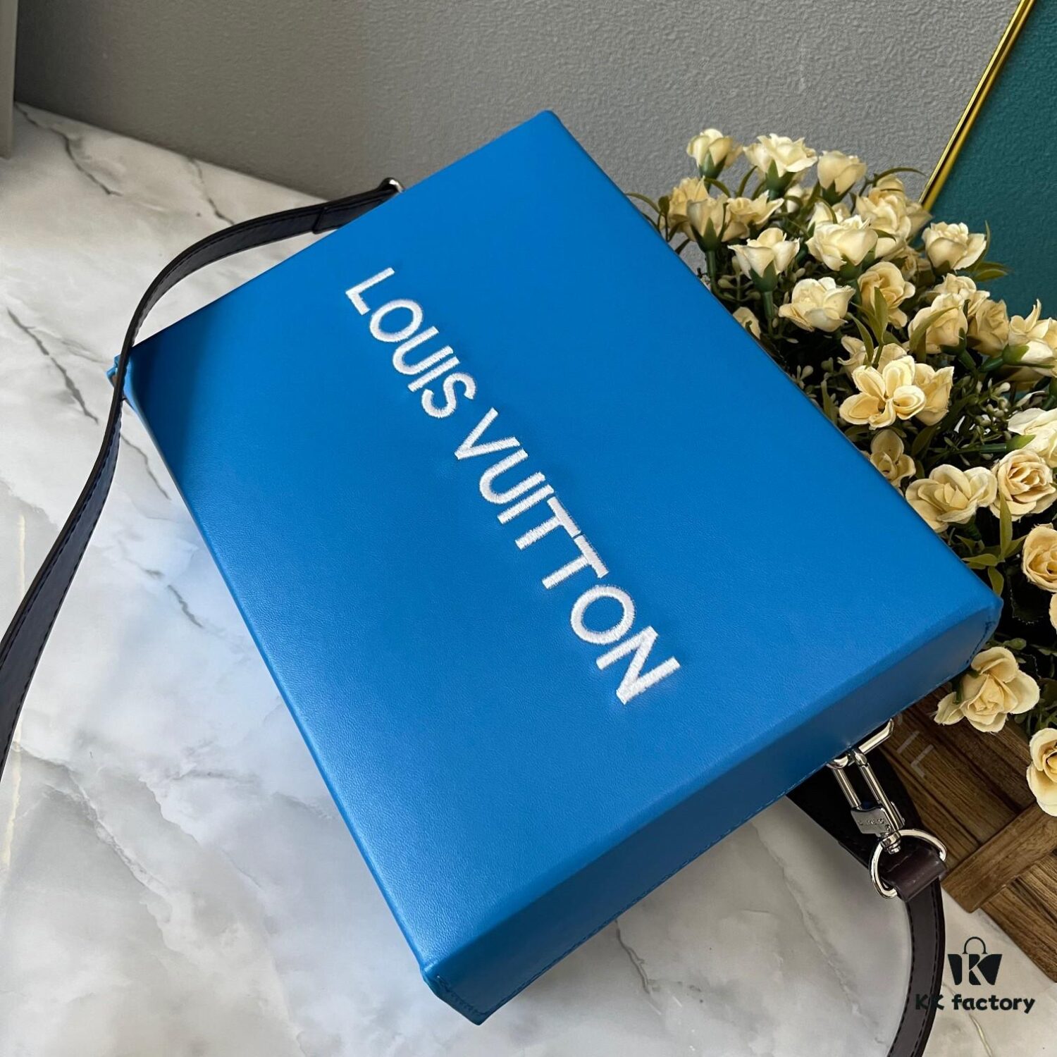 Upgraded Version Original 190 M24455 Blue Green Yellow Medium Shopper Handbag