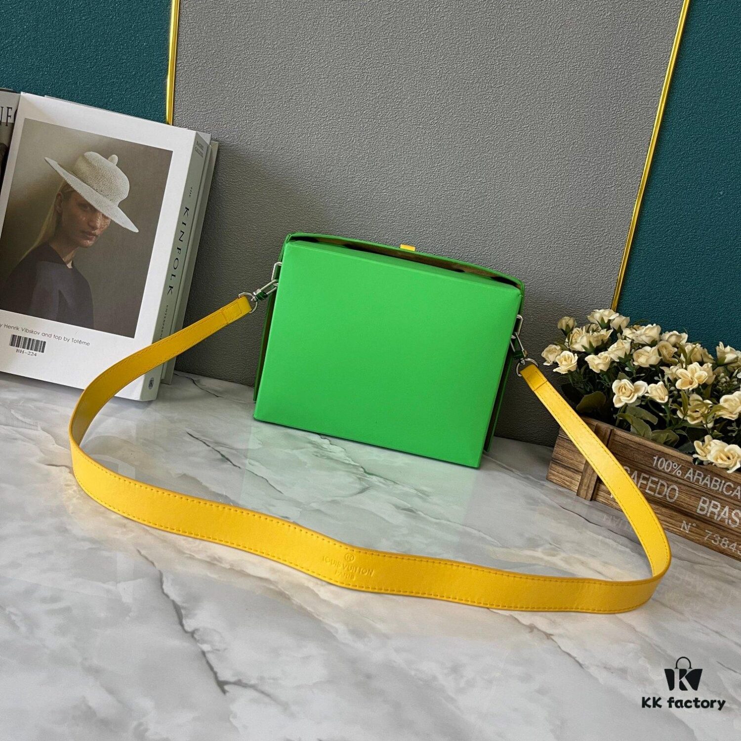 693072eb6e68136f4d9a5e39 Upgraded Version Original 190 M24455 Blue Green Yellow Medium Shopper Handbag