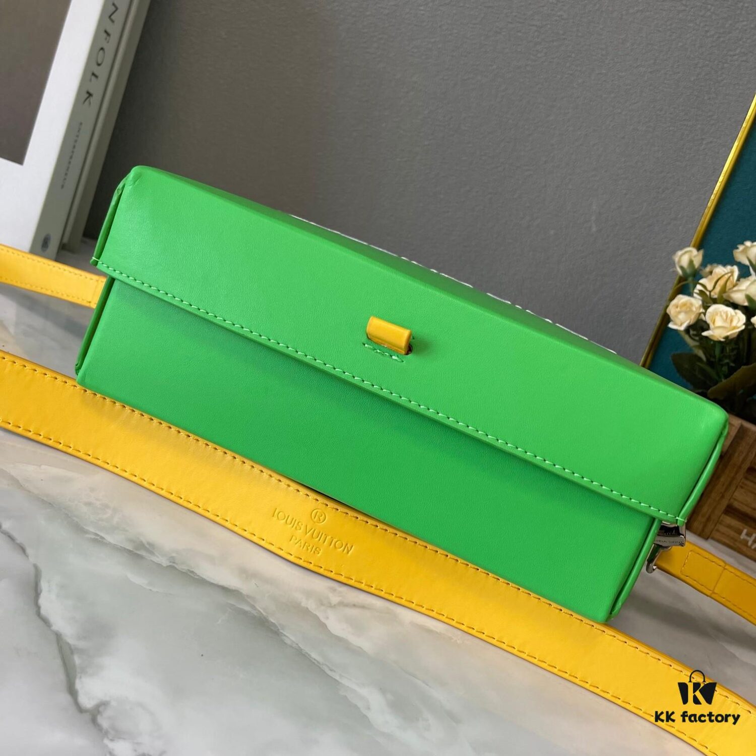 693072ed6e68136f4d9a5e3d Upgraded Version Original 190 M24455 Blue Green Yellow Medium Shopper Handbag
